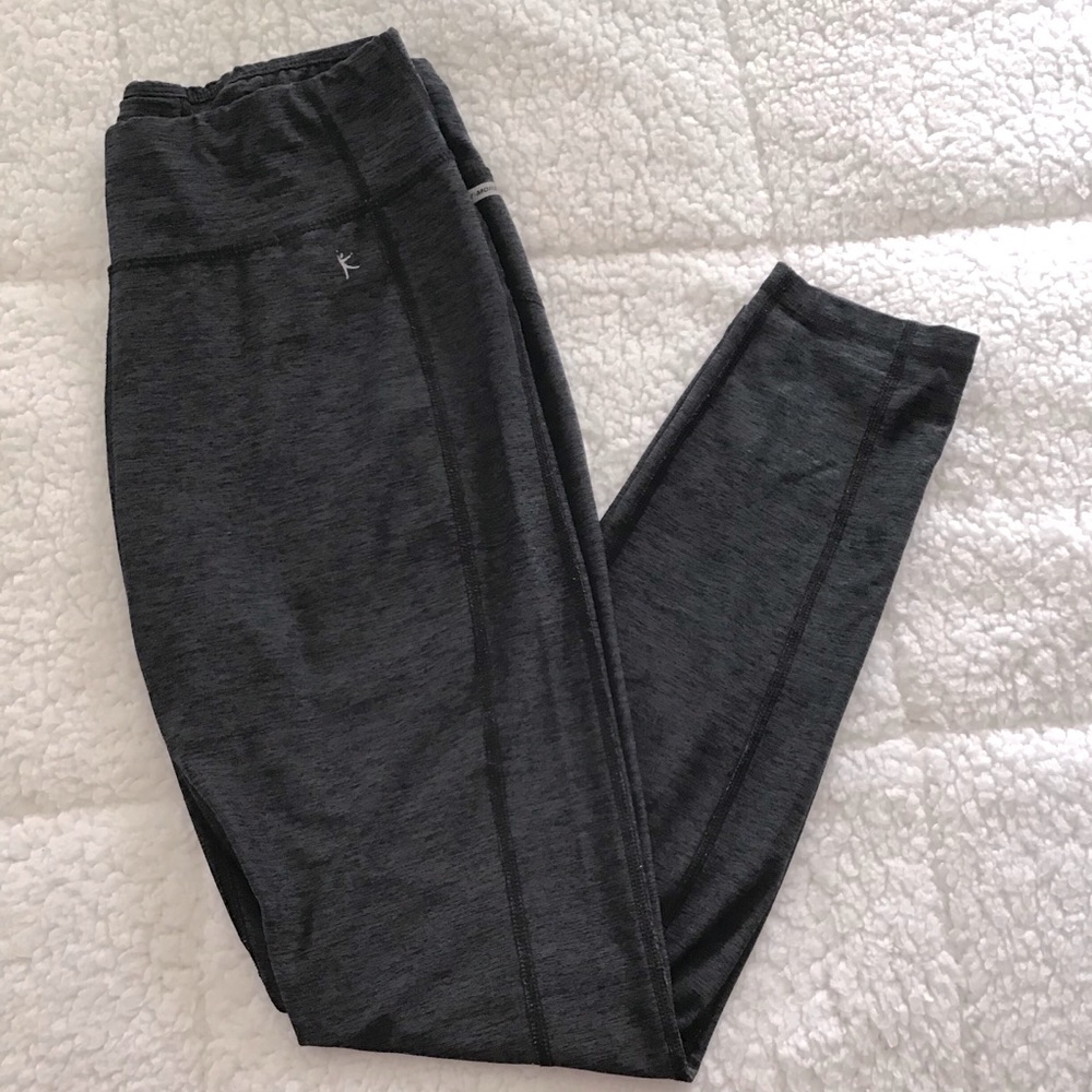 Danskin heather grey 3/4 length leggings